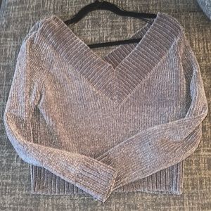 Off the shoulder sweater very soft material grew